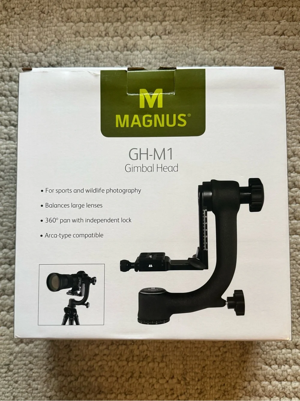 Gimbal Head -Magnus GH-M1
